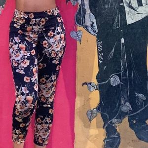 Floral pants